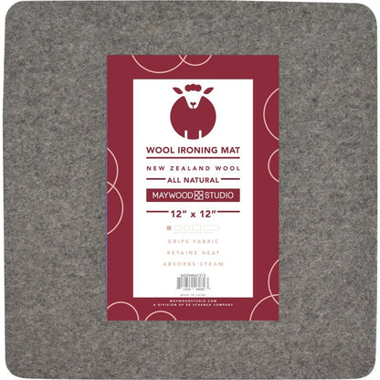 Wool Ironing Mat 12" x 12" - Maywood Studio