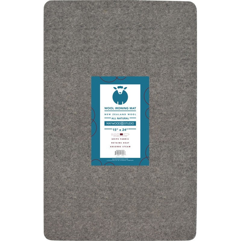 Wool Ironing Mat 15" x 24" - Maywood Studio