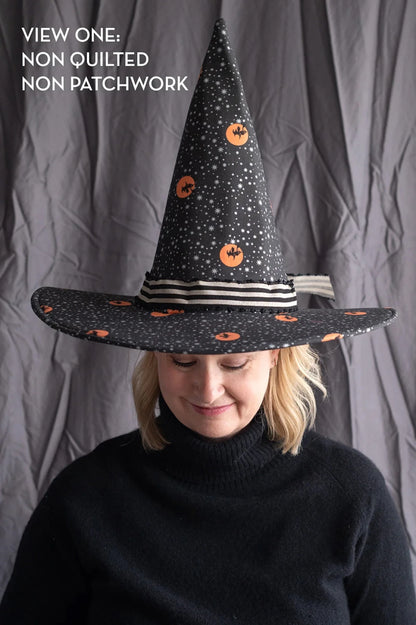 Spellbound Quilted Witch Hat Pattern - Melissa Mortenson