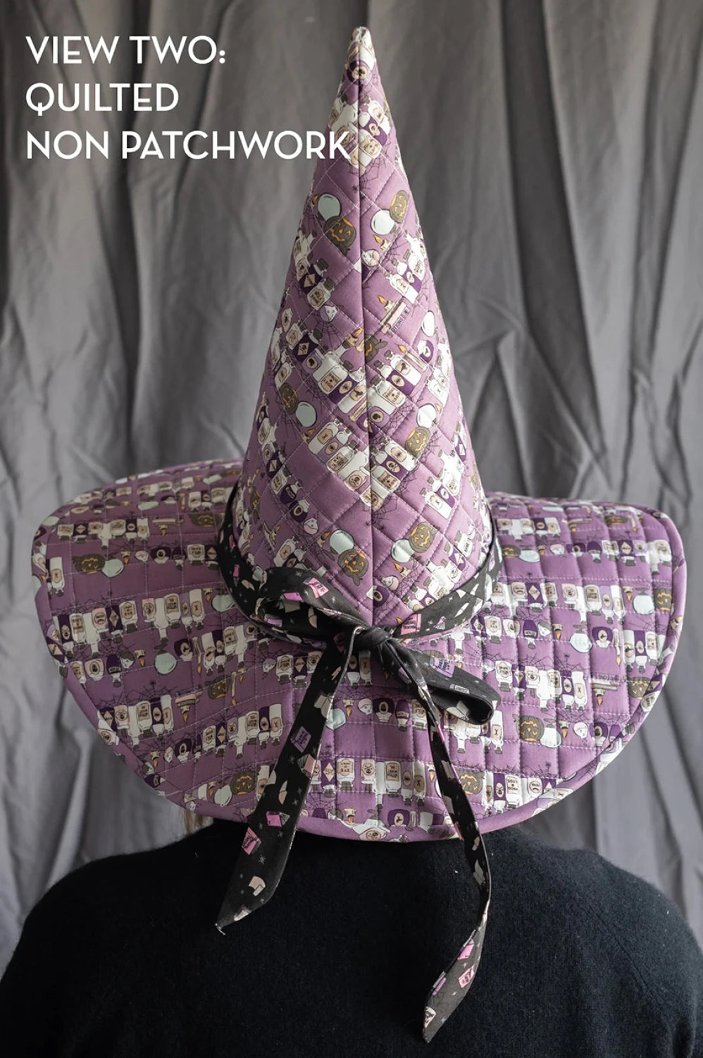 Spellbound Quilted Witch Hat Pattern - Melissa Mortenson