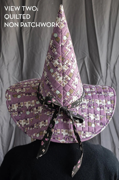 Spellbound Quilted Witch Hat Pattern - Melissa Mortenson