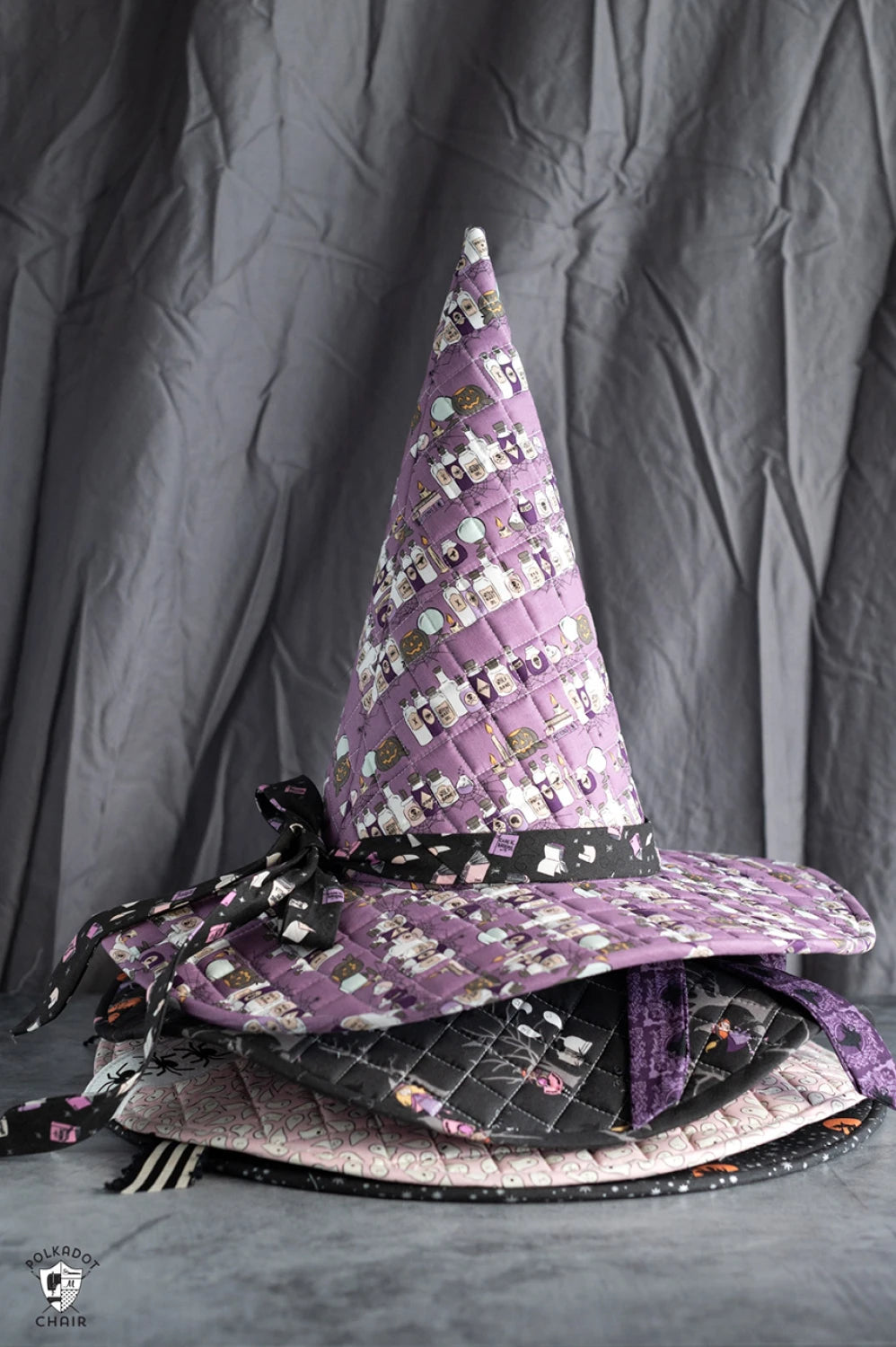 Spellbound Quilted Witch Hat Pattern - Melissa Mortenson
