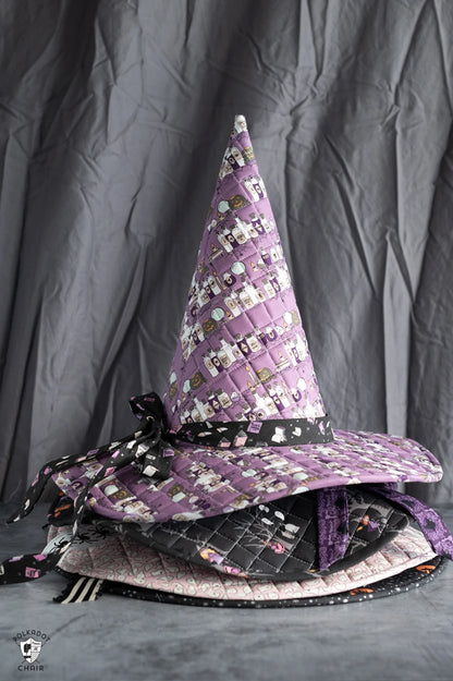 Spellbound Quilted Witch Hat Pattern - Melissa Mortenson