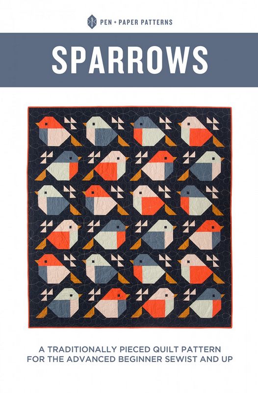 Sparrows Quilt Pattern - Pen & Paper Patterns (Pre-order: July 2024)