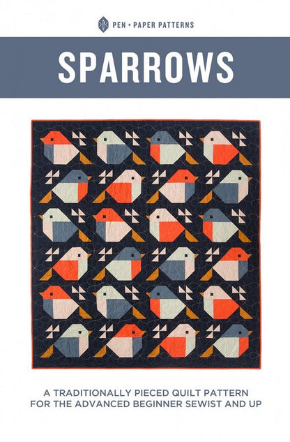Sparrows Quilt Pattern - Pen & Paper Patterns (Pre-order: Mar 2026)