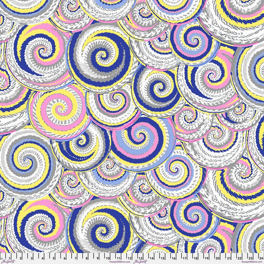 Kaffe Fassett Collective Spring 2024 - Curly Baskets in Contrast - Free Spirit