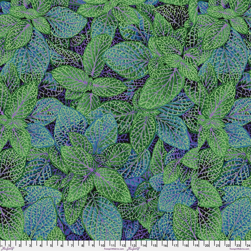 Kaffe Fassett Collective August 2024 - Fittonia in Green - Free Spirit (Pre-order: Aug 2024)