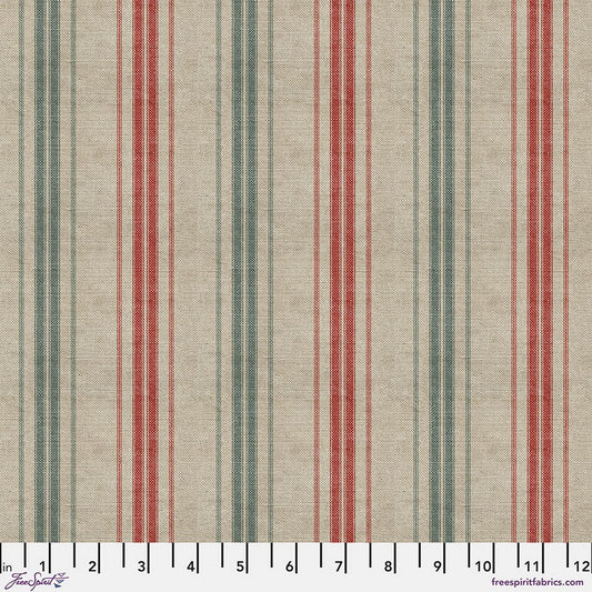 Holidays Past - Multi Stripe in Multi - Tim Holtz - Free Spirit (Pre-order: June 2024)