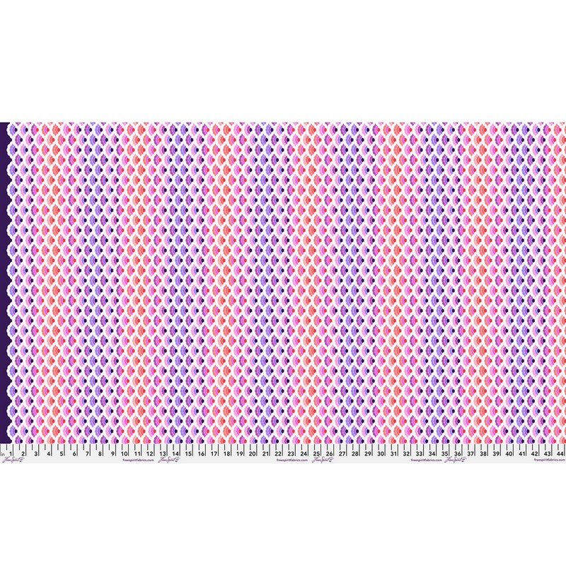 Floral Reef - Aquatic Lace in Ultraviolet - Tula Pink - Free Spirit (Pre-order: May 2026)