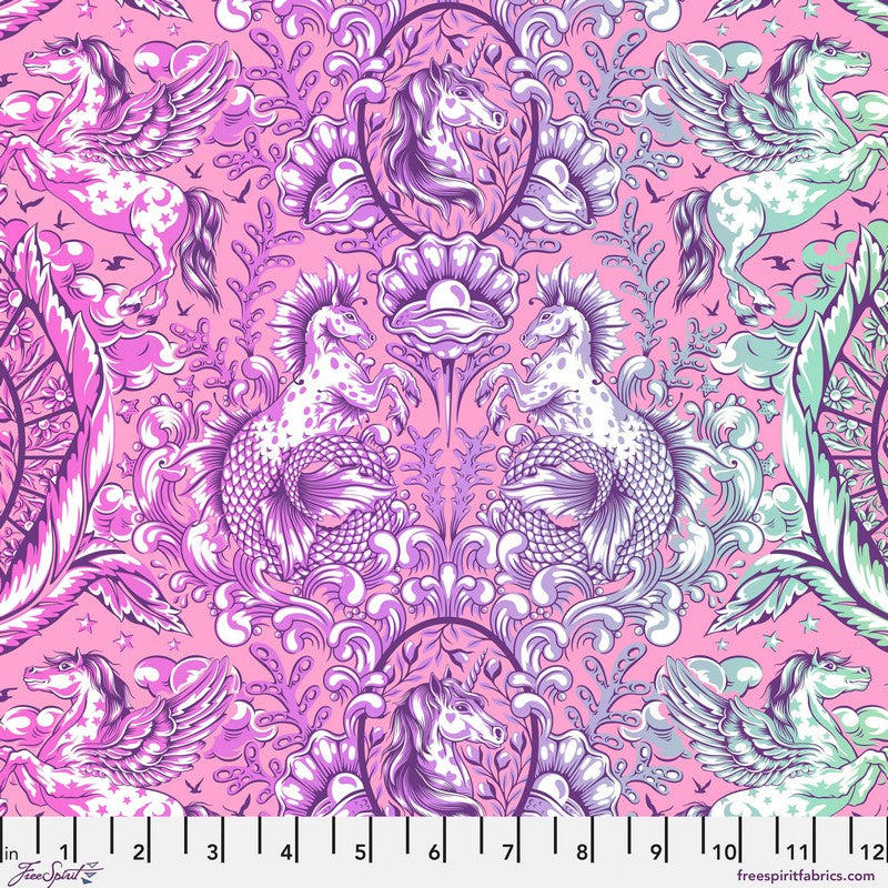 Legendary - Pony Tales in Wild Orchid - Tula Pink - Free Spirit (Pre-order: Oct 2026)