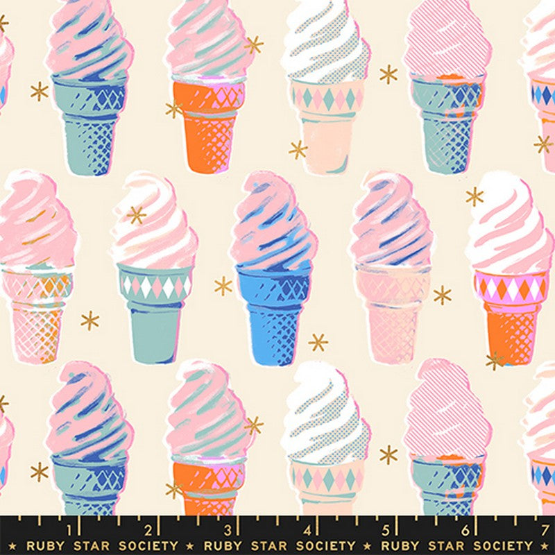 Best Day Ever - Ice Cream in Natural METALLIC - Melody Miller - Ruby Star Society (Pre-order: Jan 2026)
