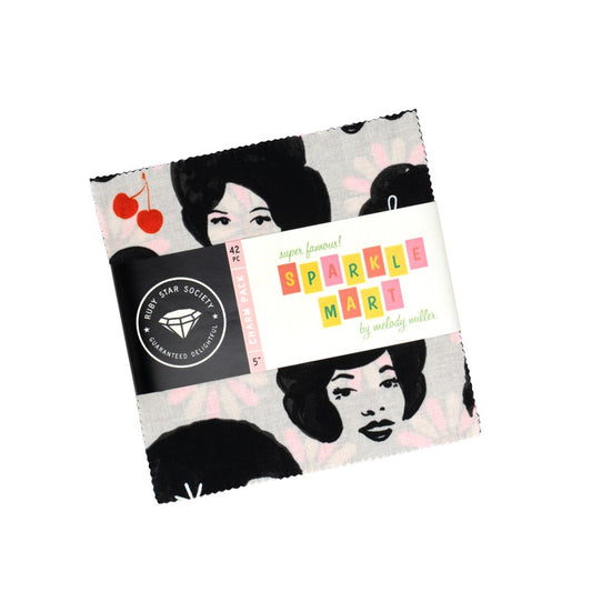 Sparkle Mart - Charm Pack - Melody Miller - Ruby Star Society (Pre-order: Oct 2026)