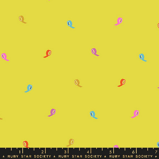 Washi Plus - Roll With It in Citron - Rashida Colman-Hale - Ruby Star Society