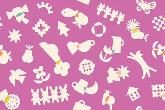 Paper Cuts 2 RS1108-15 - Heliotrope - Ruby Star Society
