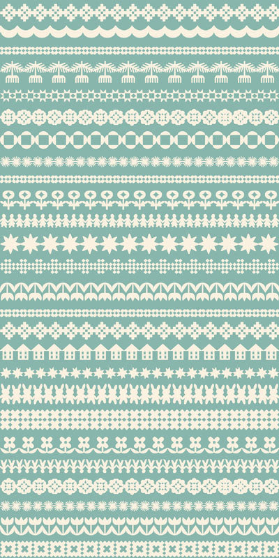 Paper Cuts 2 RS1109-15 - Water - Ruby Star Society