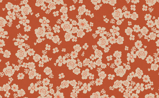 Paper Cuts 2 (CANVAS) RS1115-20L - Persimmon - Ruby Star Society
