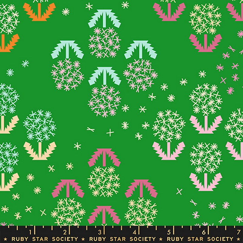 Float - CANVAS Wishes in Deep Verdant - Rashida Coleman-Hale - Ruby Star Society (Pre-order: Feb 2027)
