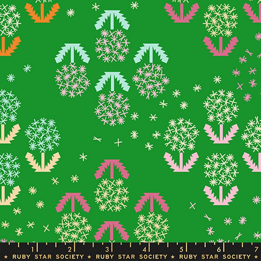 Float - CANVAS Wishes in Deep Verdant - Rashida Coleman-Hale - Ruby Star Society (Pre-order: Feb 2027)