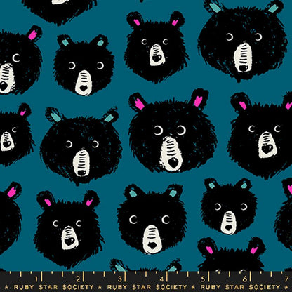 Teddy and the Bears  - Fat Quarter Bundle - Sarah Watts - Ruby Star Society (Pre-order Oct 2024)