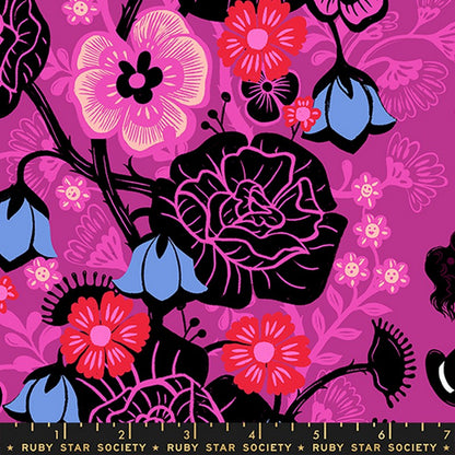 Hello Alice - Rabbit Hole in Berry - Sarah Watts - Ruby Star Society