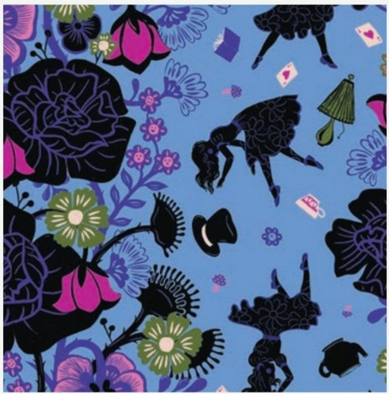 Hello Alice - Rabbit Hole in Lindley Blue - Sarah Watts - Ruby Star Society