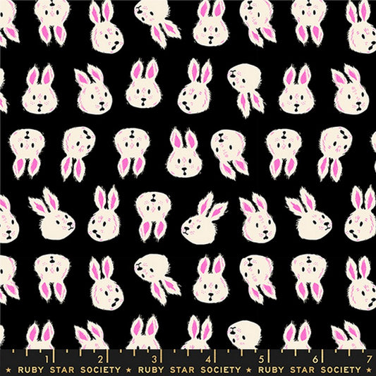 Hello Alice - Rushing Rabbit in Black - Sarah Watts - Ruby Star Society (Pre-order: Jan 2026)