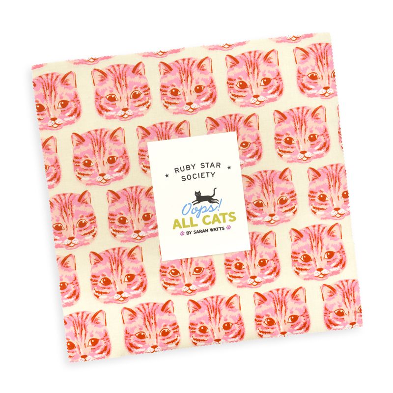 Oops! All Cats - Layer Cake - Sarah Watts - Ruby Star Society (Pre-order: June 2027)