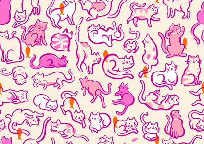 Oops! All Cats - Fat Quarter Bundle - Sarah Watts - Ruby Star Society (Pre-order: June 2027)