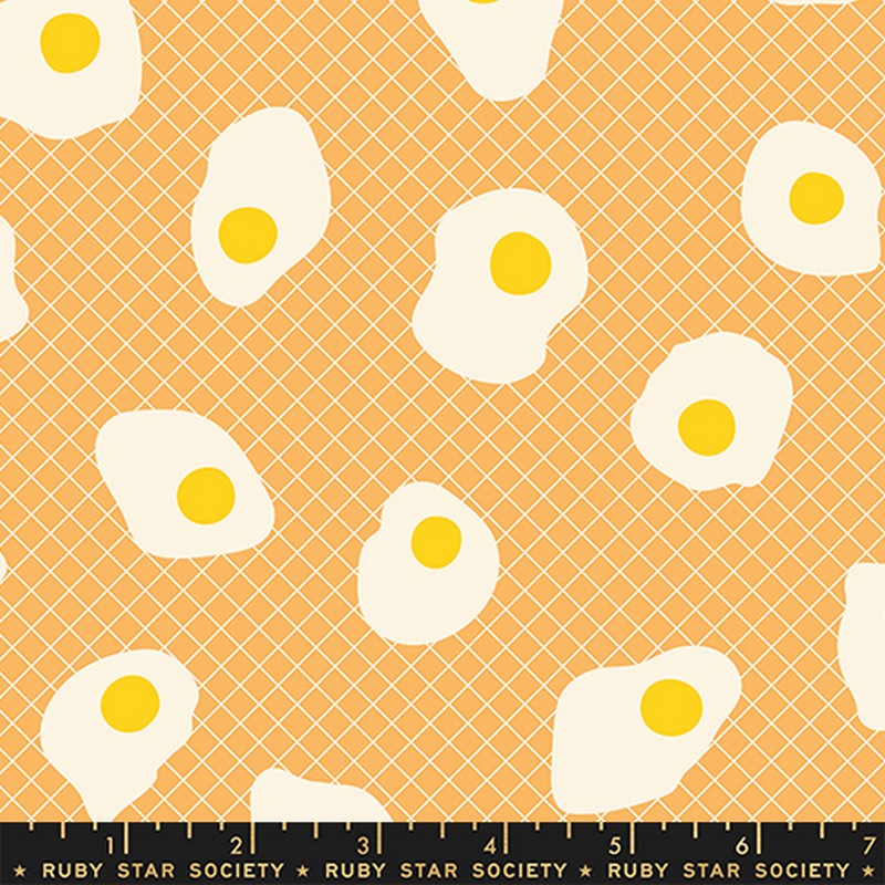 Egg and Friends - Fried Eggs in Cantaloupe - Kimberly Kight - Ruby Star Society