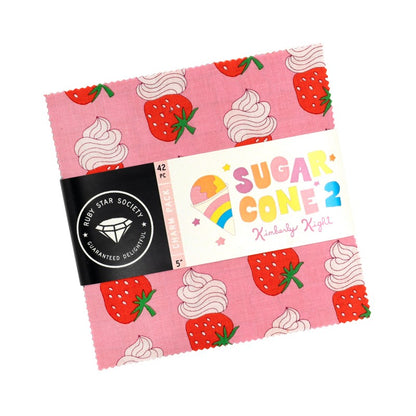 Sugar Cone 2 - Charm Pack - Kimberly Kight - Ruby Star Society (Pre-order: Jan 2027)