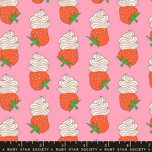 Sugar Cone 2 - Strawberry Whip in Posy - Kimberly Kight - Ruby Star Society (Pre-order: Jan 2027)