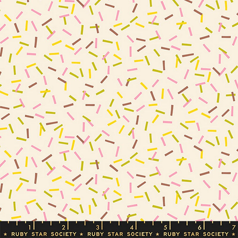 Sugar Cone 2 - Rainbow Sprinkles in Natural - Kimberly Kight - Ruby Star Society (Pre-order: Jan 2027)