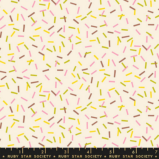 Sugar Cone 2 - Rainbow Sprinkles in Natural - Kimberly Kight - Ruby Star Society (Pre-order: Jan 2027)