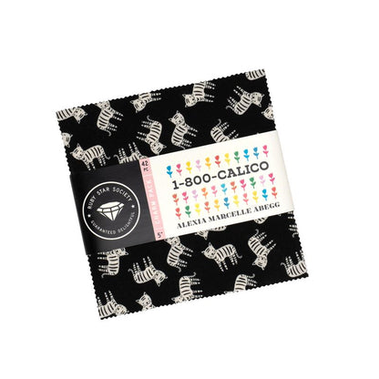 1-800-Calico - Charm Pack - Alexia Abegg - Ruby Star Society (Pre-order: Nov 2026)