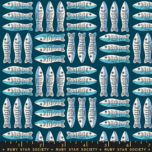 1-800-Calico - Little Sardines in Galaxy - Alexia Abegg - Ruby Star Society (Pre-order: Nov 2026)