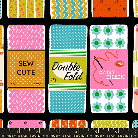 1-800-Notion - Sew Cute in Soft Black - Ruby Star Collaborative (Pre-order: July 2026)