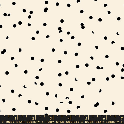 Sidekicks - Hole Punch Dot in Black on Natural - Ruby Star Society (Pre-order: Mar 2027)