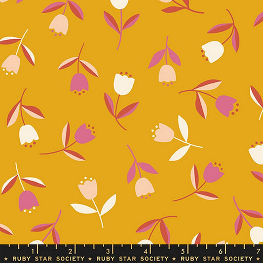 Corsage - Tiny Tulips in Goldenrod - Melody Miller - Ruby Star Society (Pre-order: Dec 2026)
