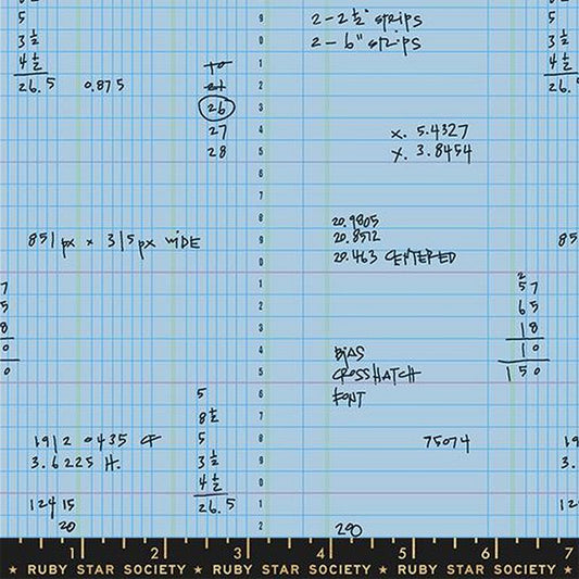 Memento - Ledger in Water Blue - Carolyn Friedlander - Ruby Star Society (Pre-order: Aug 2026)