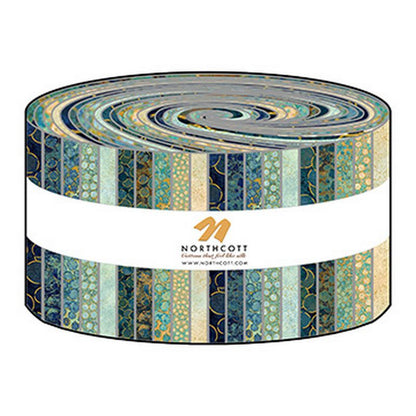 Shimmer Metallic Precuts - Jelly Roll - Dusk/Dawn - Northcott (Pre-order: Mar 2026)