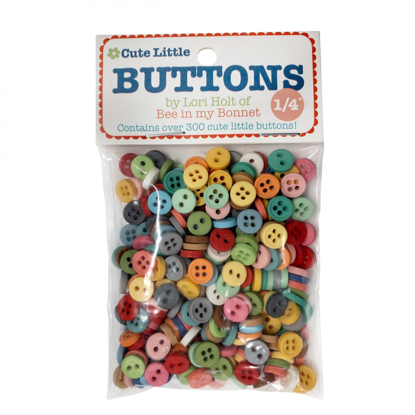 Lori Holt Cute Little Buttons 1/4" (300pc) (Pre-order: Aug 2026)