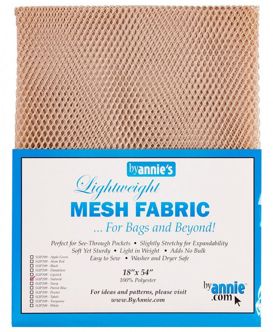 Lightweight Mesh Fabric by ByAnnie - Natural (Pre-order: Jan 2026)