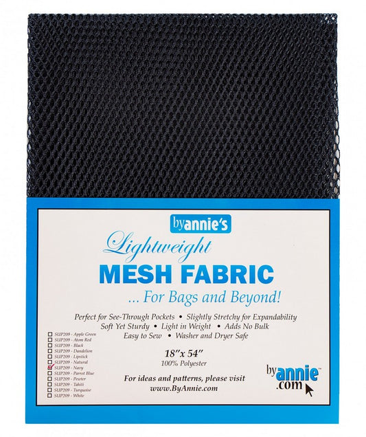 Lightweight Mesh Fabric by ByAnnie - Navy (Pre-order: Jan 2026)