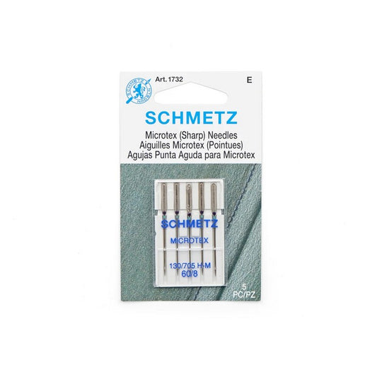 Schmetz Microtex Sharp Needles 60/8 (1732)