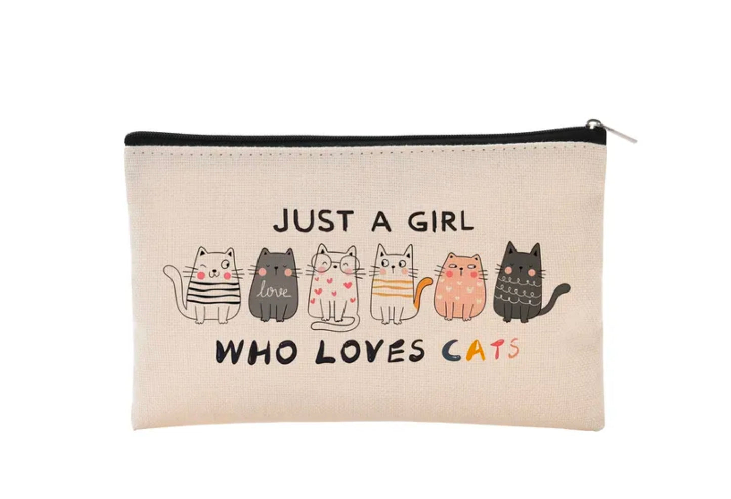 Sew n' Stash Bag - Just a Girl Who Loves Cats