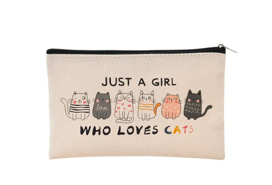 Sew n' Stash Bag - Just a Girl Who Loves Cats