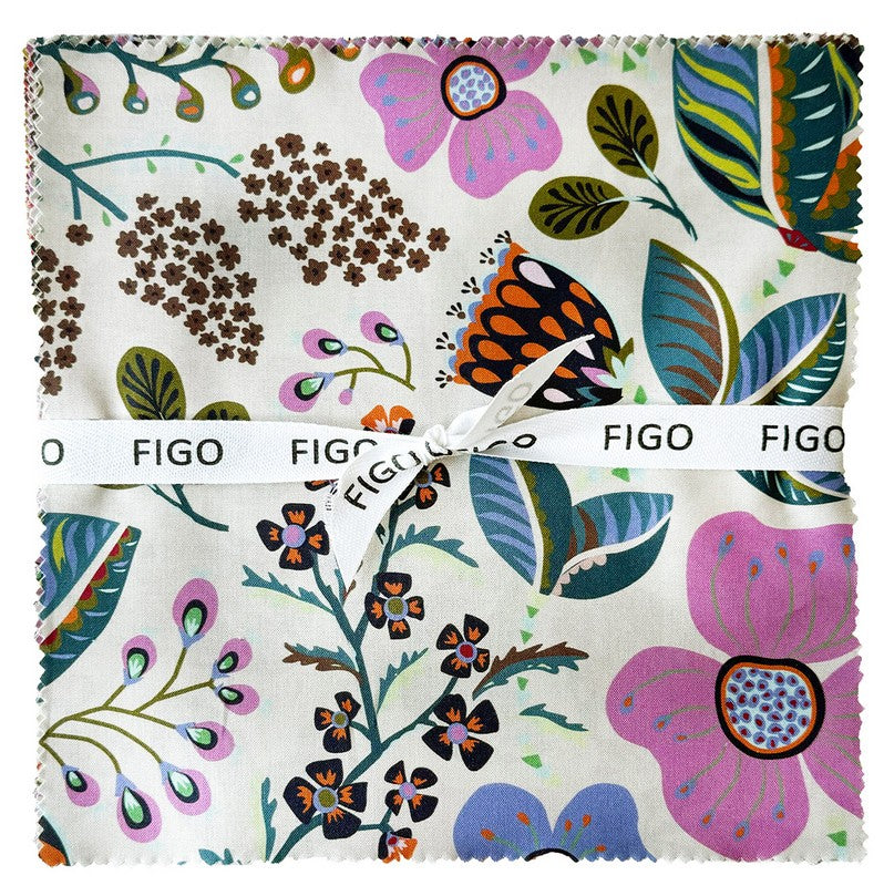 Camouflage - Layer Cake - Kathy Doughty - FIGO (Northcott) (Pre-order: Apr 2026)