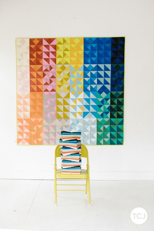 Color Chaos Quilt Pattern - Then Came June (Pre-order: Mar 2026)