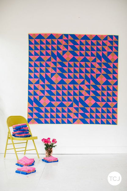Color Chaos Quilt Pattern - Then Came June (Pre-order: July 2024)