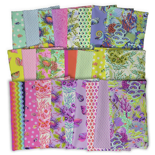 Floral Reef - Fat Quarter Bundle - Tula Pink - Free Spirit (Pre-order: May 2026)